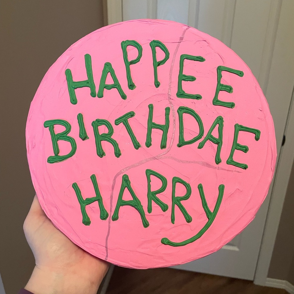 Harry Potter Birthday Cake Replica